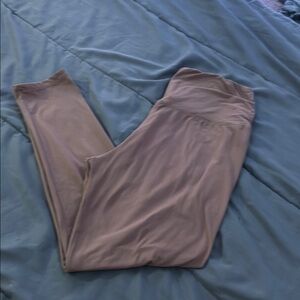 Gildan Women's Leggings - Light Purple